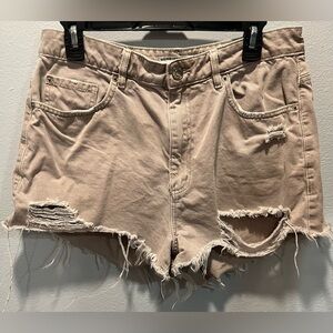 Garage denim shorts